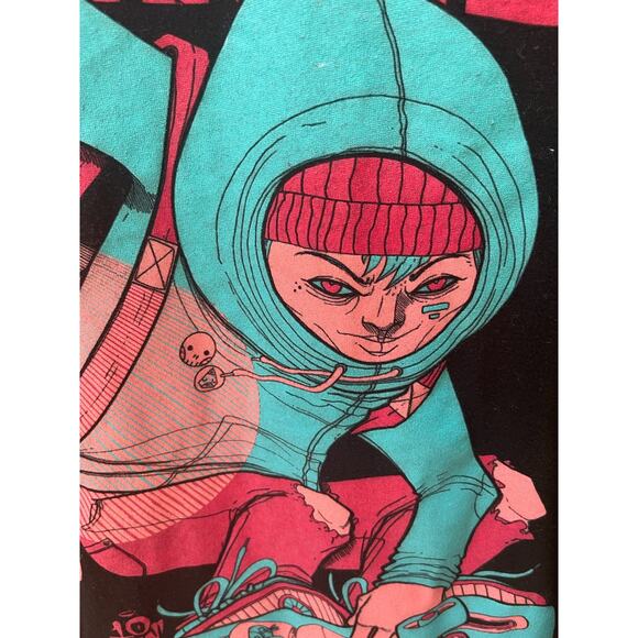 Shred Seattle Graphic Tee Skateboarding‎ Streetwear large black - Picture 5 of 9